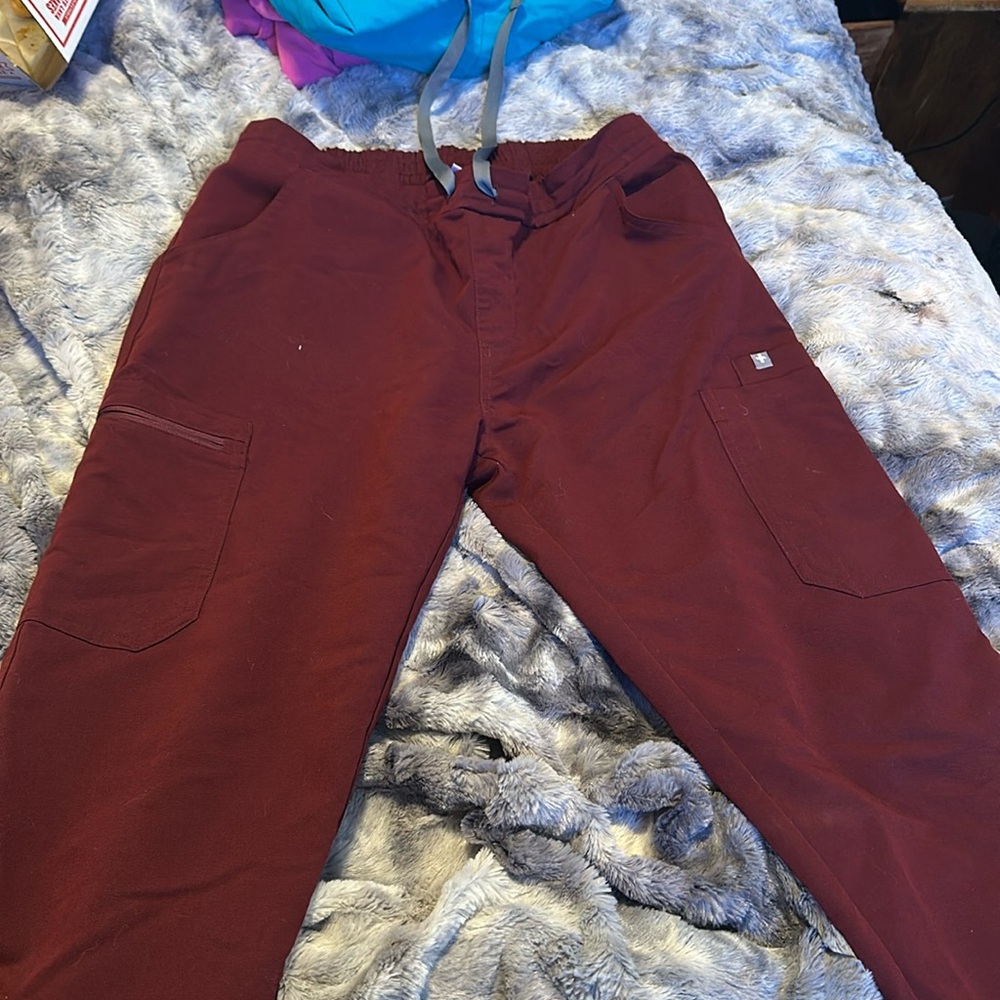 Red Scrubs